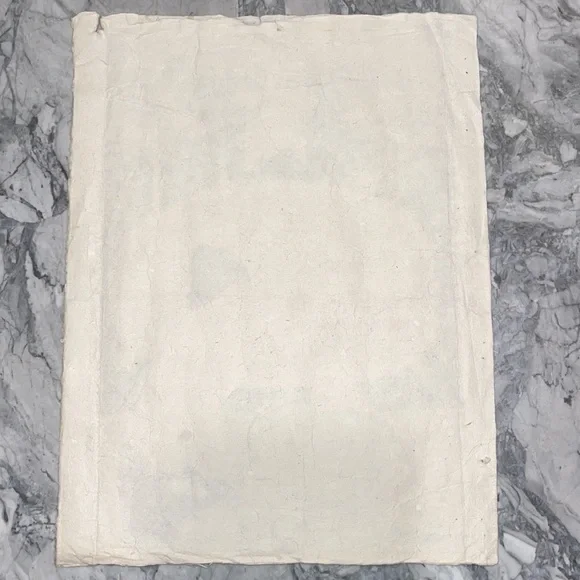 Vietnam Propaganda Print on Rice Paper 15”h x 11.5”w Drawing & Illustrations